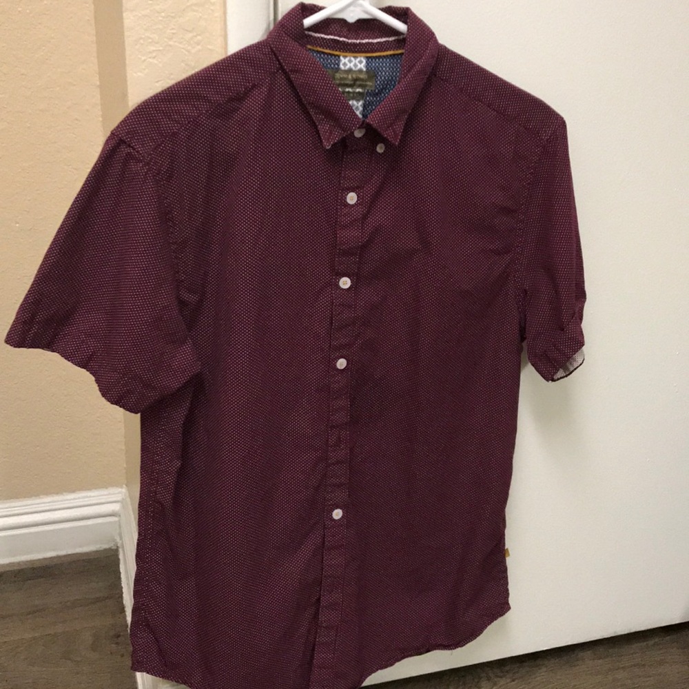Short sleeve button up shirt